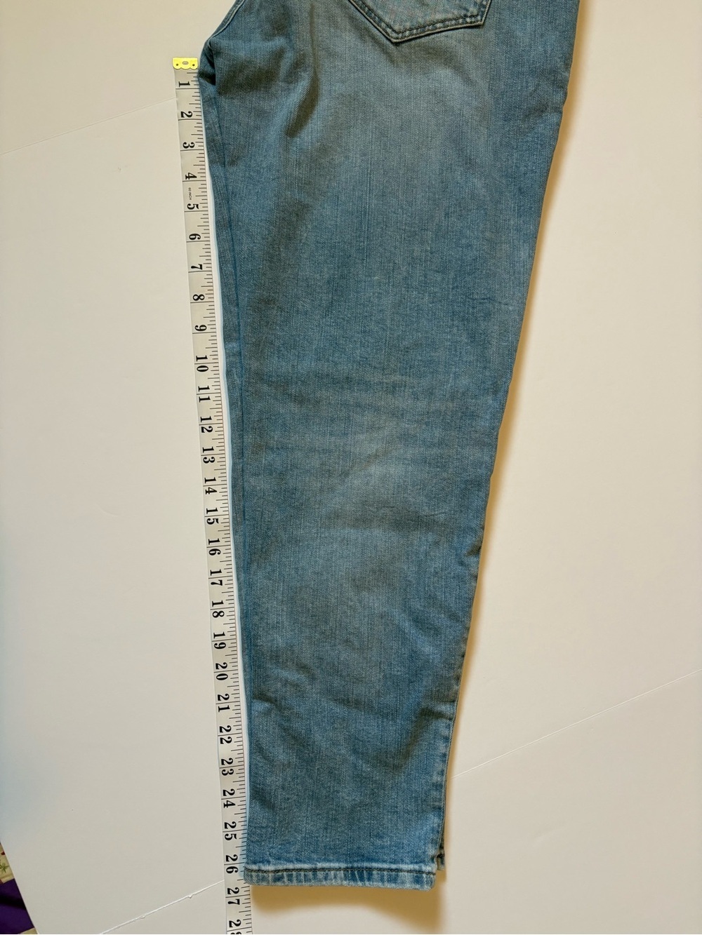 Mavi Distressed Light Wash Boyfriend cropped Jeans, Sz 31x27 - Picture 11 of 13